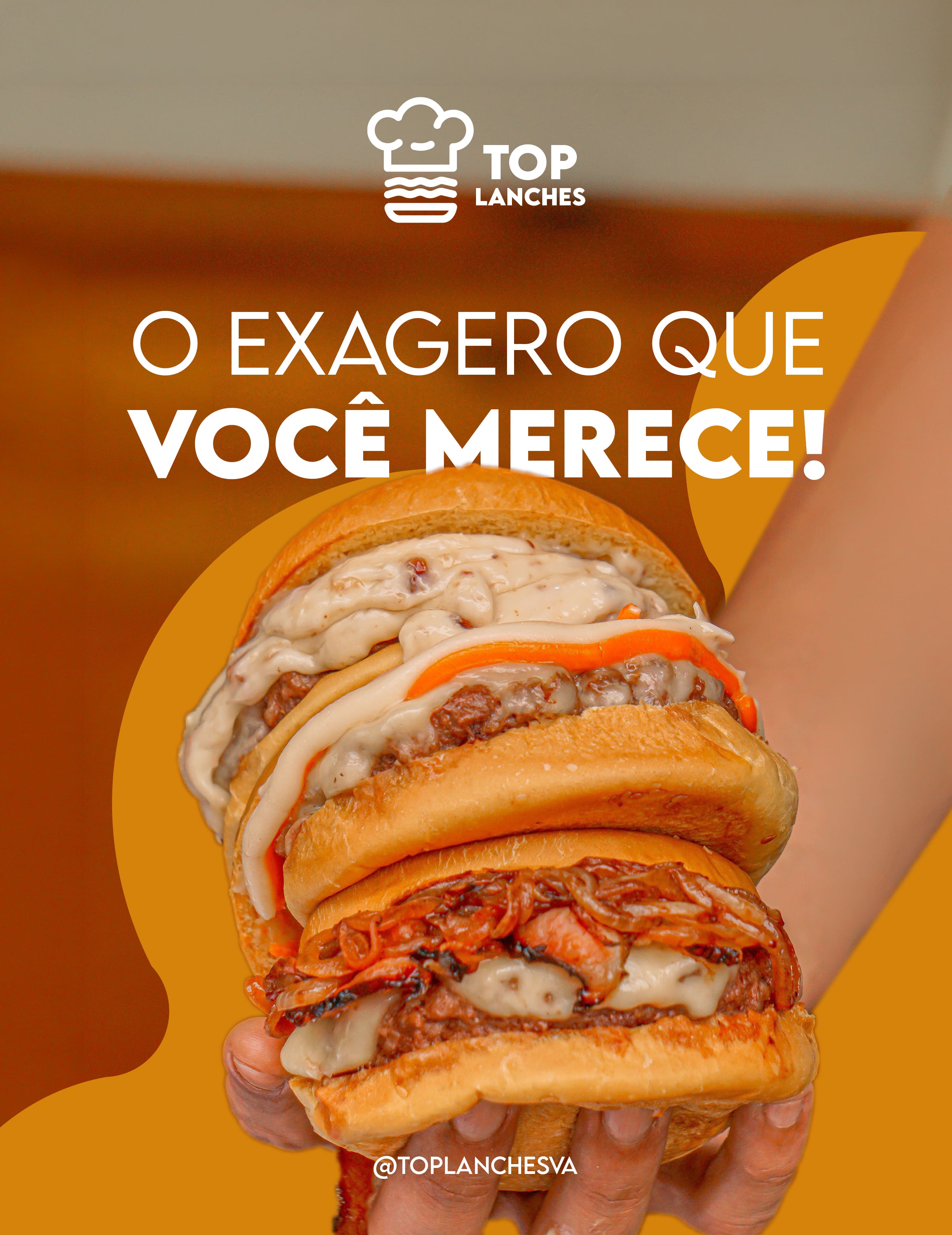 Post promocional Top Lanches